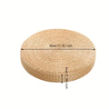Round Handwoven Straw Floor Cushion, Japanese Tatami Pillow for Yoga, Meditation And Home Seating