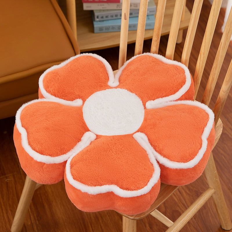 Ins Style New Four-Leaf Clover Thickened Pillow Sofa Pillow Fashion Home Office Cushion Tatami Bay Window