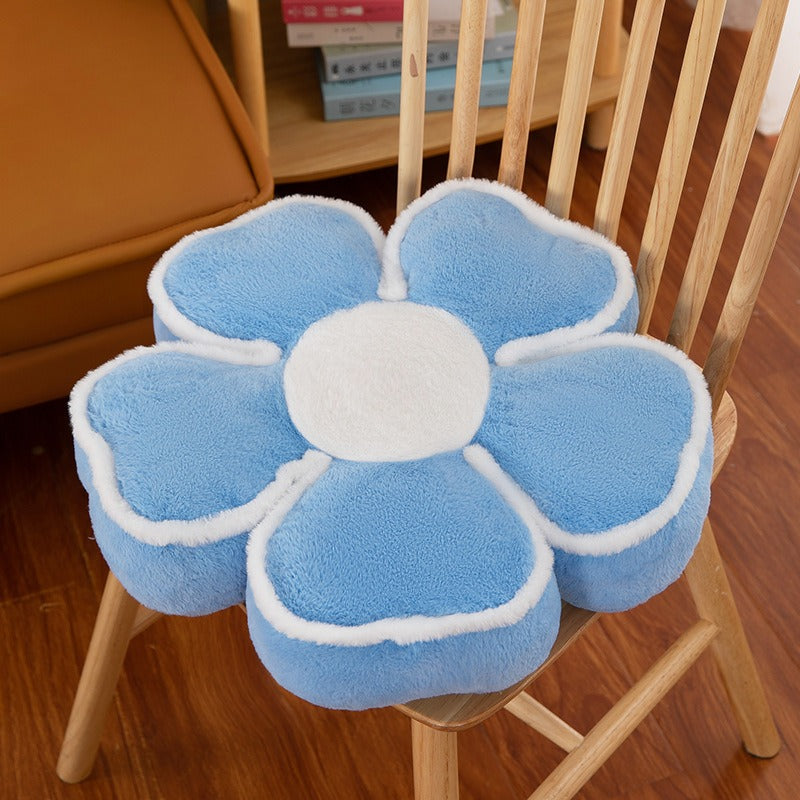 Ins Style New Four-Leaf Clover Thickened Pillow Sofa Pillow Fashion Home Office Cushion Tatami Bay Window