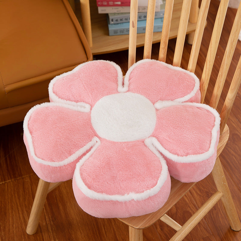 Ins Style New Four-Leaf Clover Thickened Pillow Sofa Pillow Fashion Home Office Cushion Tatami Bay Window