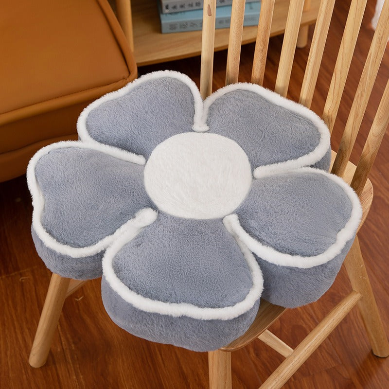Ins Style New Four-Leaf Clover Thickened Pillow Sofa Pillow Fashion Home Office Cushion Tatami Bay Window